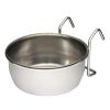 Mangiatoia in acciao da agganciare 630ml