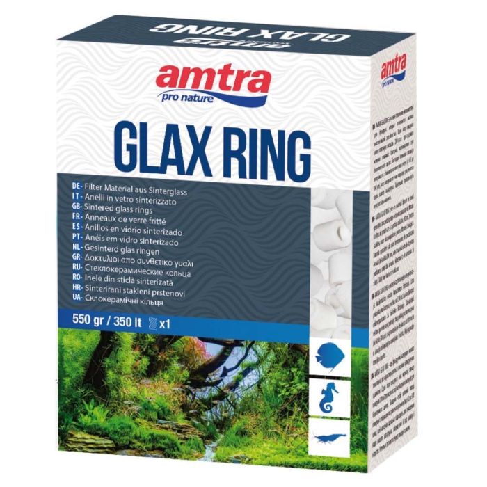 Amtra Glax Ring 550gr- Materiale filtrante