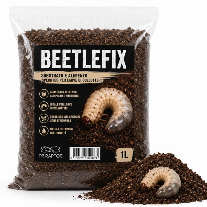 Beetlefix Substrato per Coleotteri - 1 Litro