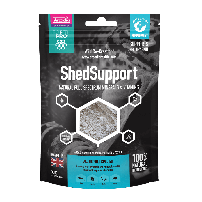 Arcadia Shed Support – Integratore per Muta dei rettili con Vitamine B e Minerali