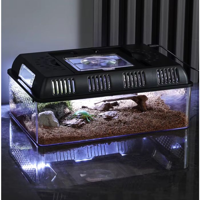 Fauna Box con luce a LED 32x22x13cm