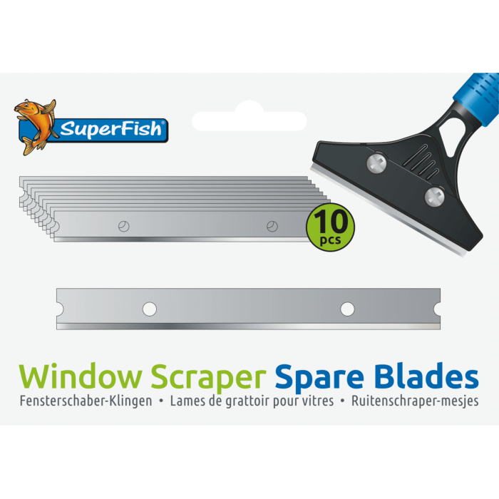 Lame di ricambio per Raschietto Window Scraper 10pz