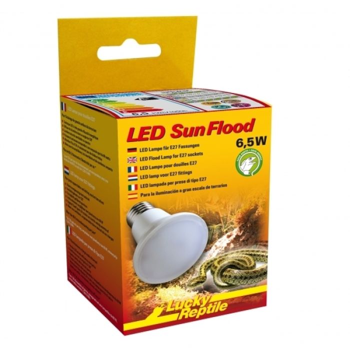 Lucky Reptile LED Sun FLOOD 18W - Lampada per terrari piantumati