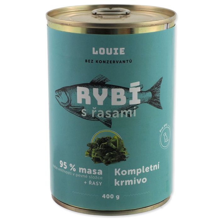 LOUIE Umido cane - Pesce e alghe