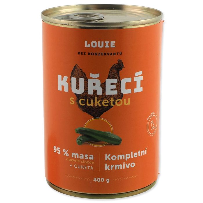 LOUIE Umido cane - Pollo e zucchine