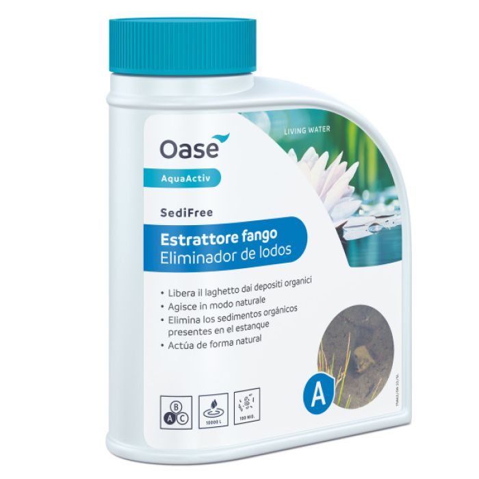 Oase - AquaActiv SediFree Estrattore fango per laghetto 500 ml