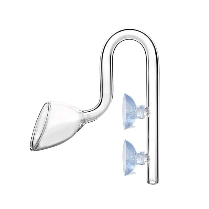 Outflow a Calice in Vetro - Lily Pipe per Filtro Esterno
