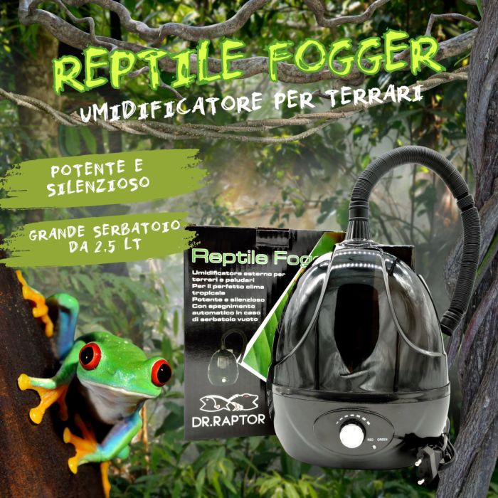 Dr.Raptor Reptile Fogger - Umidificatore per terrari e paludari