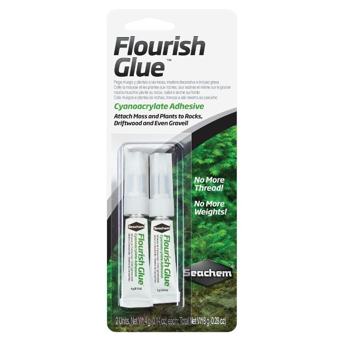 Seachem Flourish Glue - Colla in gel per Piante 2 Tubetti da 4gr