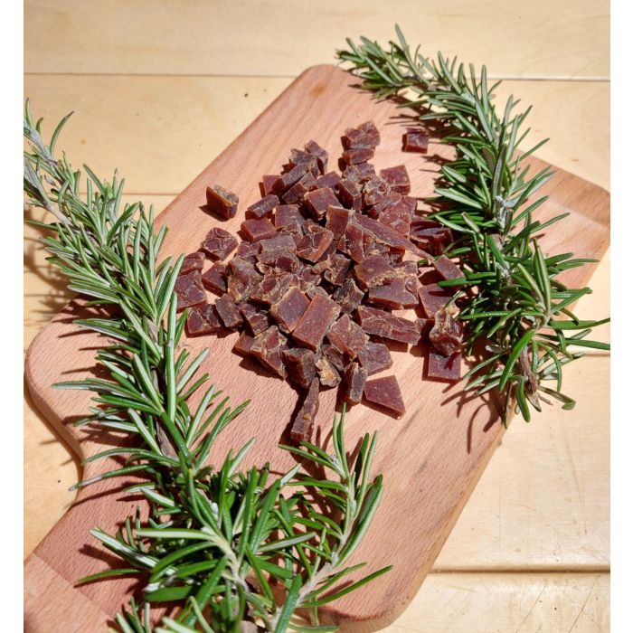 Straccetti di puro filetto di Cavallo essiccato per l'addestramento 100gr
