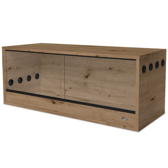 Terrario in Legno XXL 150x80x80cm - Rovere Artigianale