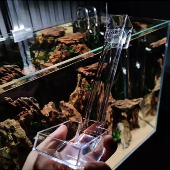 Tubo di Alimentazione con Ciotola in Acrilico S - H21cm