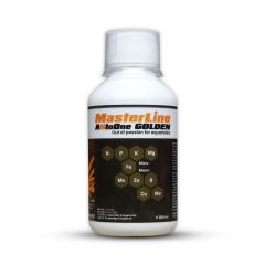 MasterLine - All In One Golden - Fertilizzante completo per piante a crescita moderata