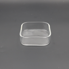 Ciotola per Cibo quadrata in Vetro - 6x6cm H2cm