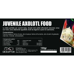 Dr.Raptor Juvenile Axolotl Food 150gr - Mangime per Axolotl Baby