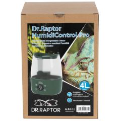 Dr.Raptor HumidiControl Pro - Umidificatore con igrostato e timer integrati - Imposta e mantieni l’umidità perfetta in automatico