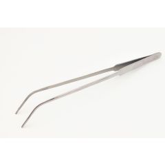 Pro pinsettes curved - Pinzette in acciaio inox per piante "punta curva" 27cm