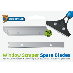 Lame di ricambio per Raschietto Window Scraper 10pz