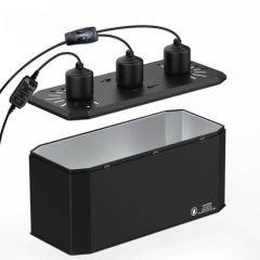 Plafoniera Tripla per Terrari con Timer Integrato