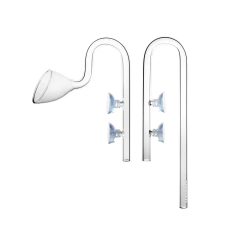 Set Lily Pipe in Vetro 16/22 mm - Inflow & Outflow per Filtro Esterno